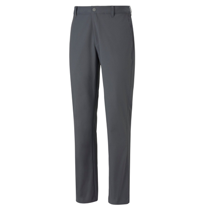 Customized embroidered and printed logo sports pants made of polyester, gray, four-way stretch tennis pants for men, breathable golf and jogging pants