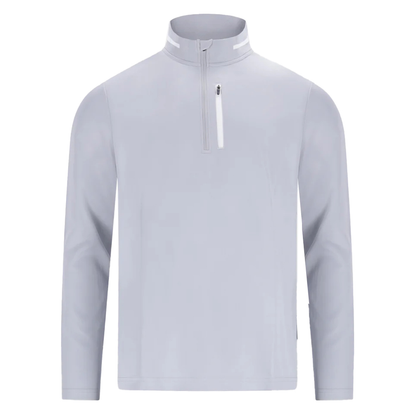 Custom High Quality logo Printed Plain Color Sports Golf Long Sleeve 1/4 Zip Collar With Pocket Pullover Sportswear Sweatshirt