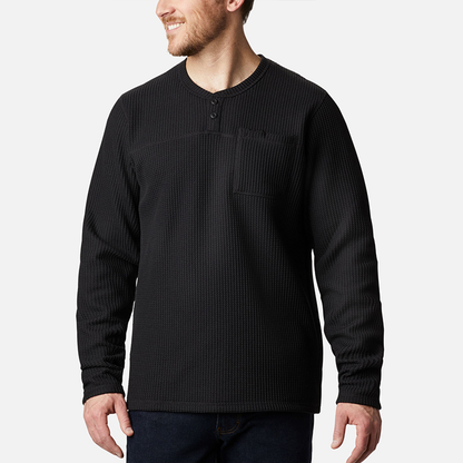 Custom High Collar Long Sleeve Casual Mens Loose Fit Knit Sweater