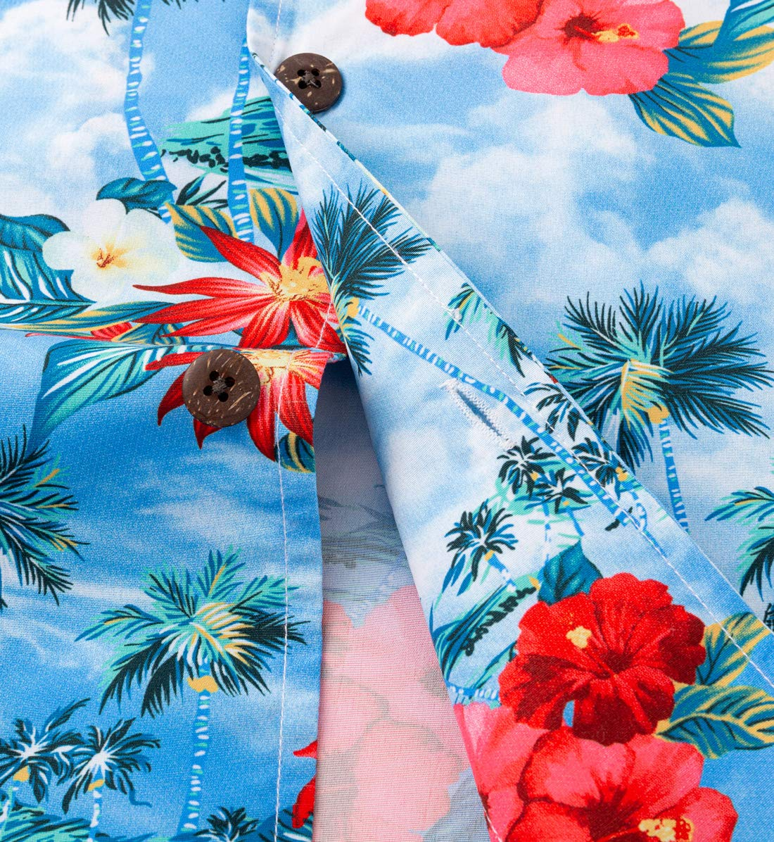 High Quality Design Custom Full Print Button Holiday Men's Shirt Short Fashion Camping Beach Shirt for Men