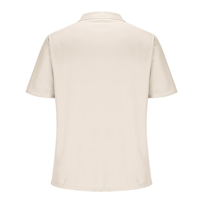 Custom Logo Classic Button Basic Short Sleeve Soft Breathable Business Casual Golf Polo Shirts for Men