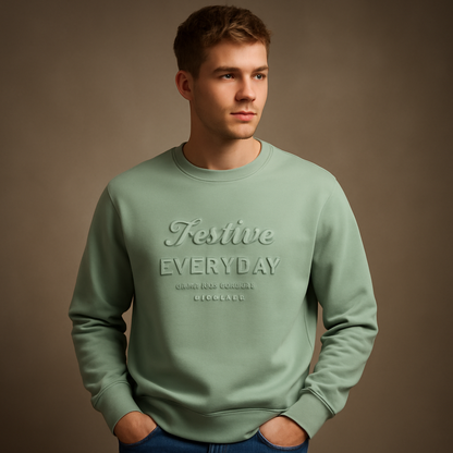 Custom Sweatshirt 3d Emed Crew Neck Sweatshirt 3d Emed Sweatshirt Thick Breathable Warm Pullover