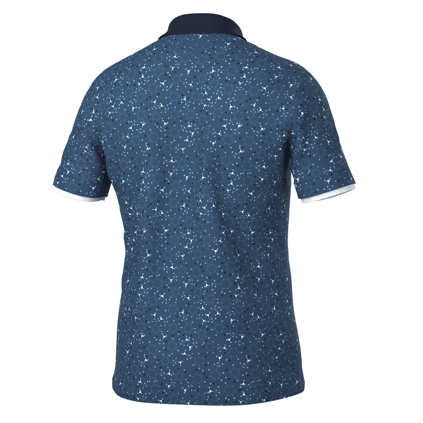 Custom High Quality Summer Men's Performance T-shirt Fast Drying Digital Printed Casual Golf Polo Shirt for Men