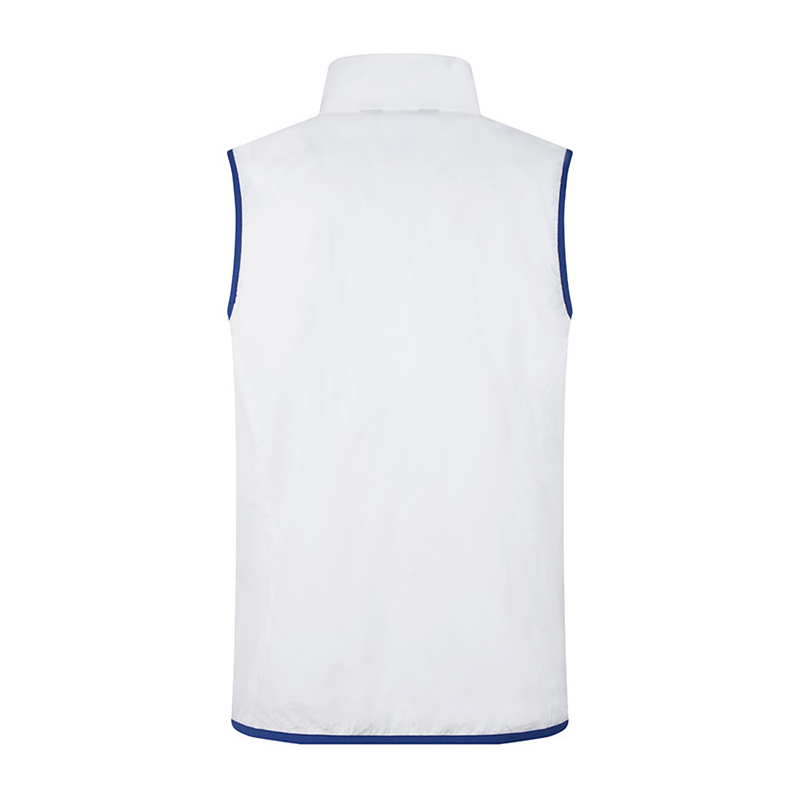 Custom OEM and ODM windproof and waterproof polyester men's casual golf vests