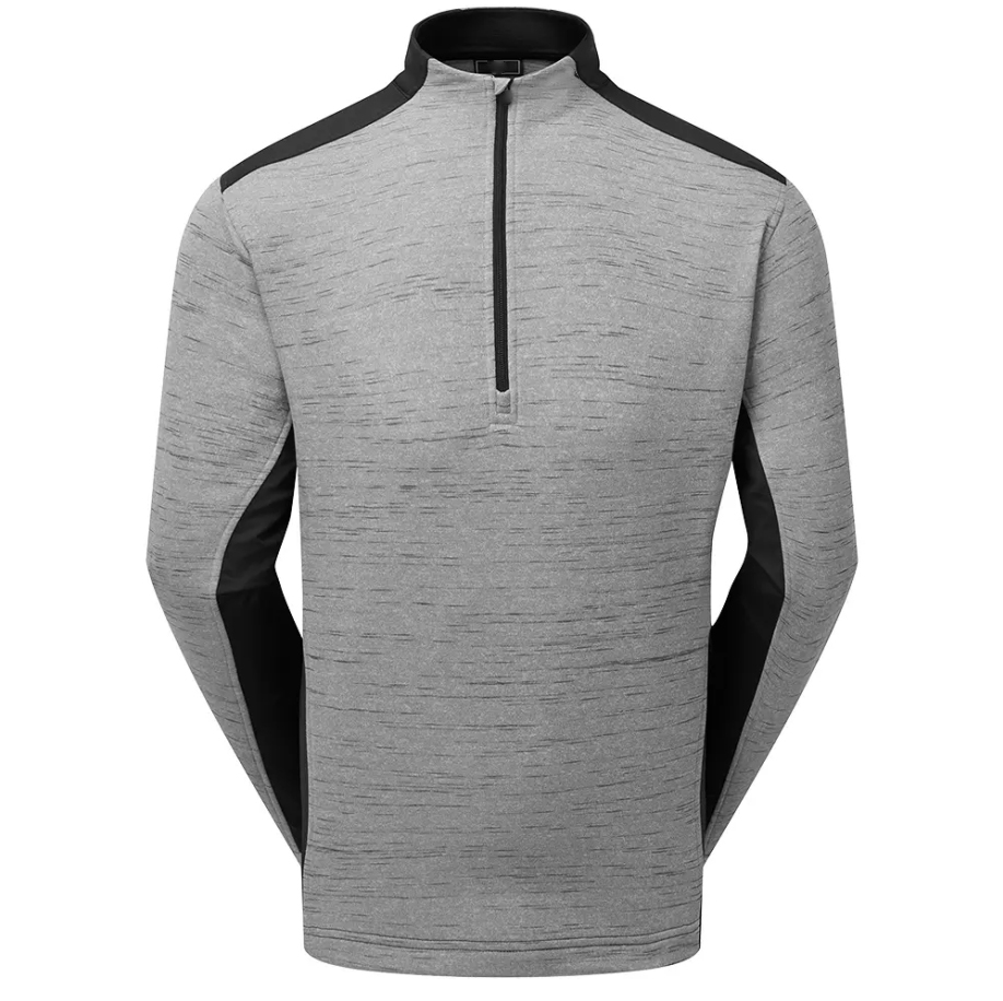 New Design Custom 100% Polyester 1/4 Half Chest Zipper Long Sleeve Pullover for Men