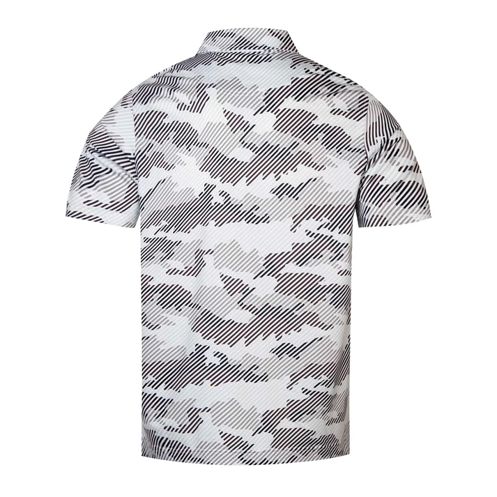 Striped Quick Dry Polo Shirt - Antimicrobial Slim Fit for Ultimate Comfort