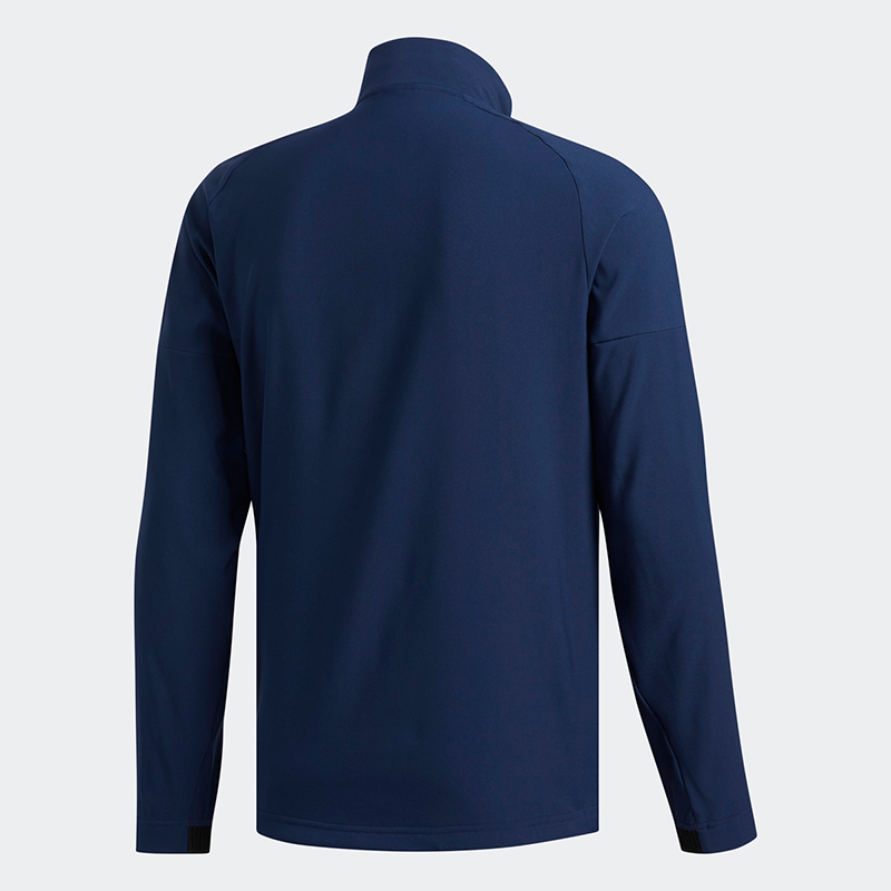China Supplier Custom Logo Men Golf Full Zip Jacket With Front Pocket