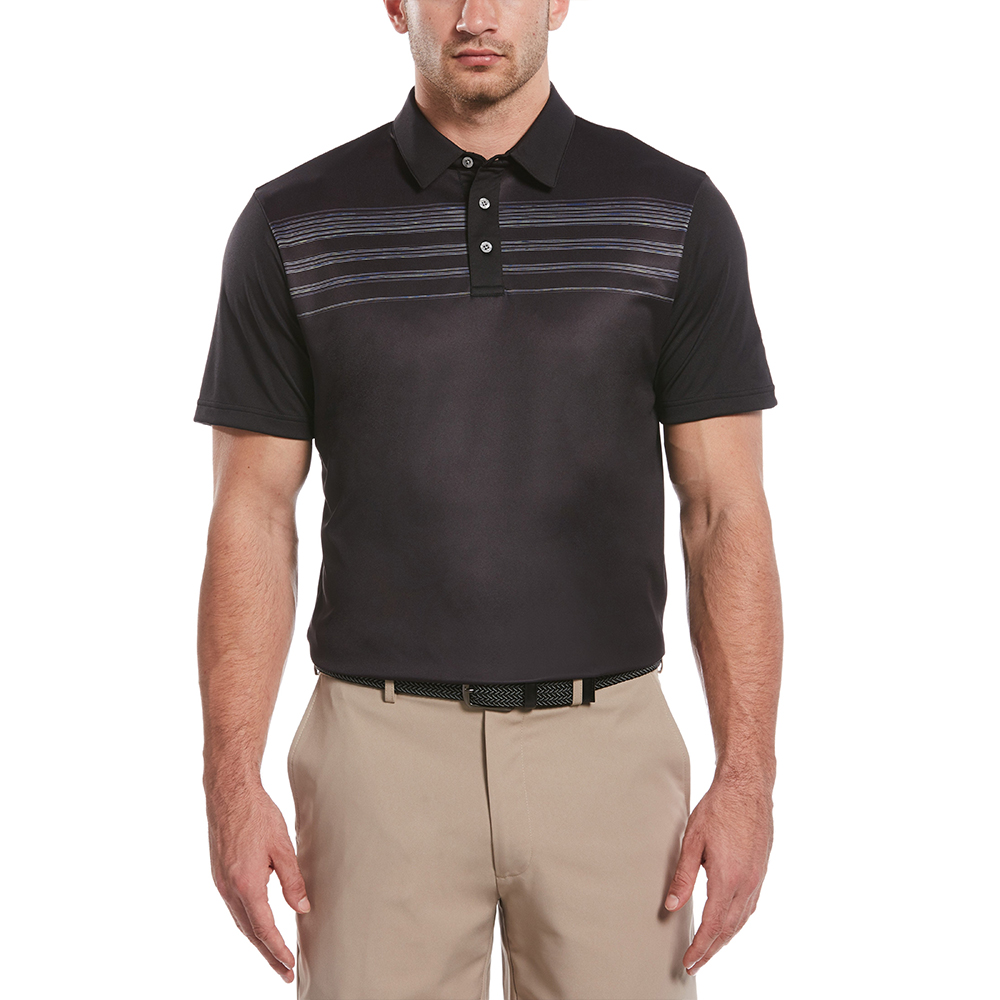 OEM Custom Made Men's Luxury T-shirts 94% Polyester 6% Spandex Embroidered for Polo Golf Clothes with Printed Pattern Knitted