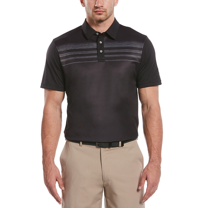 OEM Custom Made Men's Luxury T-shirts 94% Polyester 6% Spandex Embroidered for Polo Golf Clothes with Printed Pattern Knitted