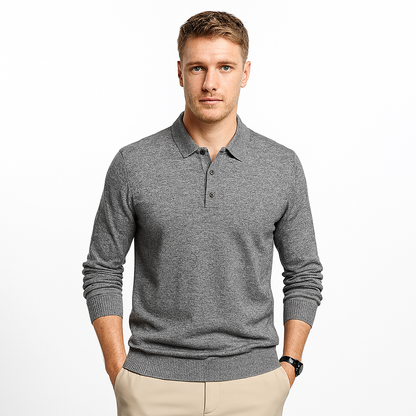 Custom Autumn Winter Soft Knitwear Jerseys Pullover Men Clothing Mens Polo Golf Sweater