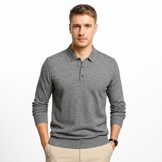 Custom Autumn Winter Soft Knitwear Jerseys Pullover Men Clothing Mens Polo Golf Sweater