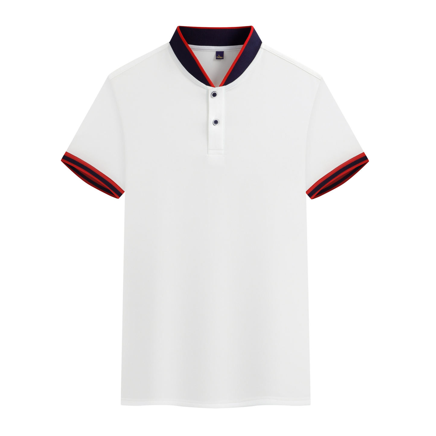 Wholesale Custom Logo Embroidered Print Solid Plain Short Sleeve T Shirt Spandex Polyester Polo Shirt