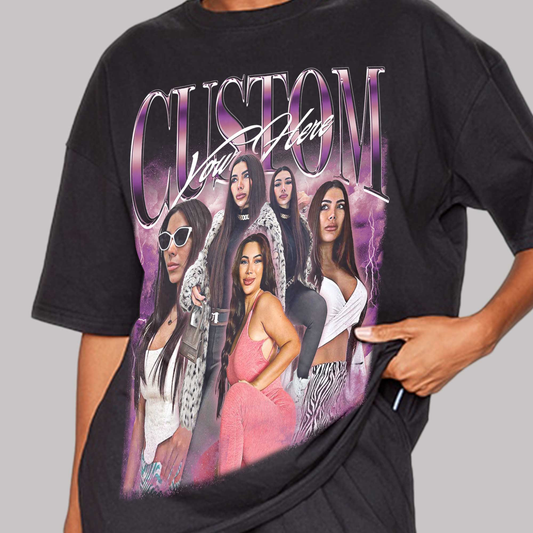 Cotton Heavyweight T-shirt Oversized for Men Custom Screen Print Logo Vintage Acid Wash Graphic T Shirts