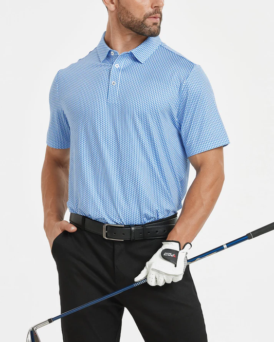 Minimalist Men's Golf Polo Shirt - Perfect Blend of Modern Style and Comfort
