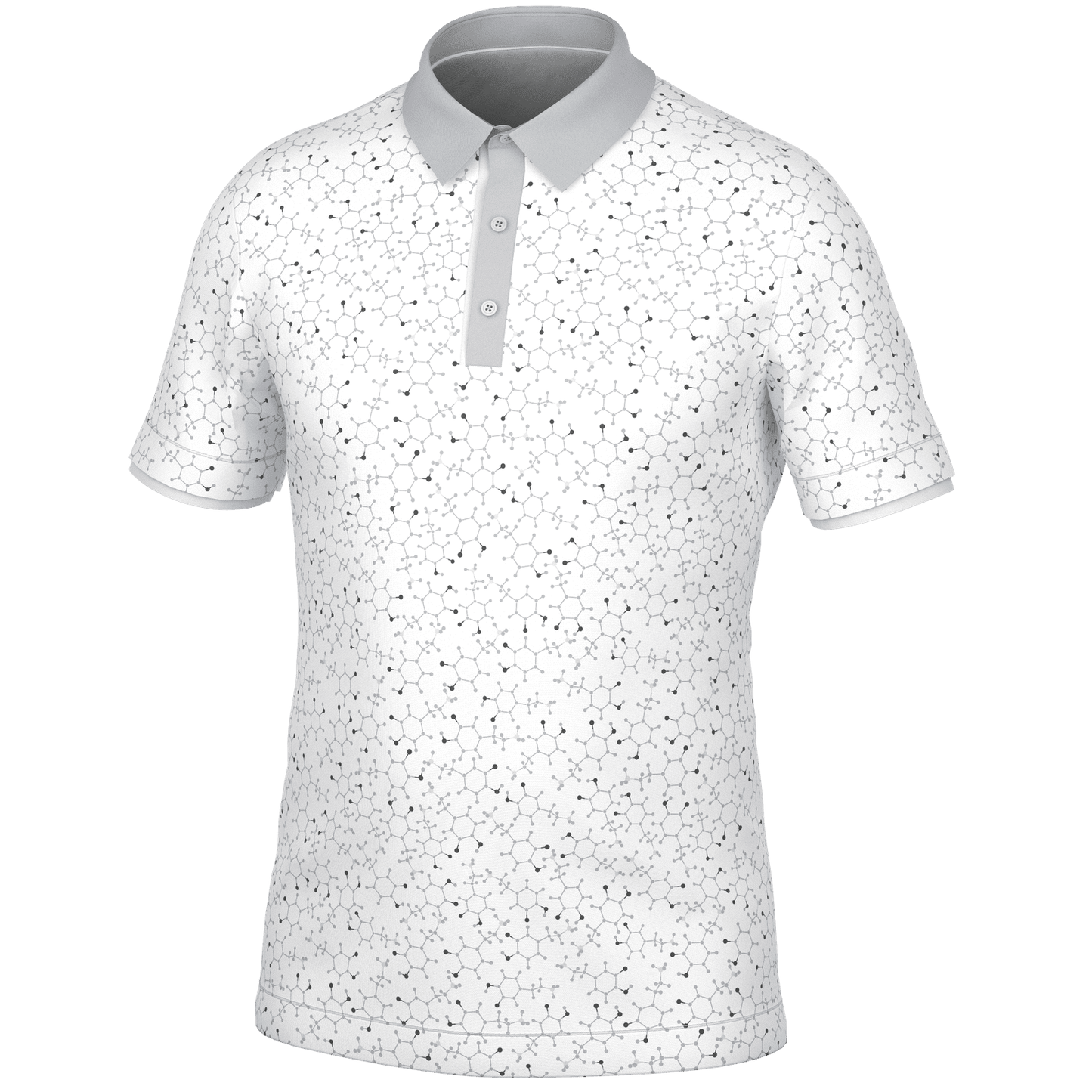 Custom High Quality Summer Men's Performance T-shirt Fast Drying Digital Printed Casual Golf Polo Shirt for Men