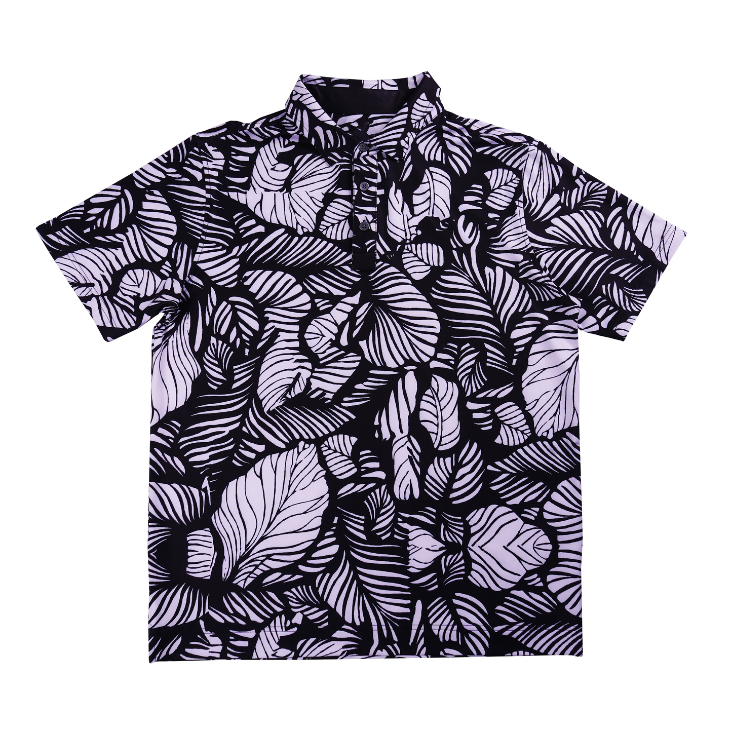 OEM Custom Printed Logo Men's Short Sleeve Polyester Spandex High Quality Sustainable 4-Way Stretch Knitted Golf Polo Shirts