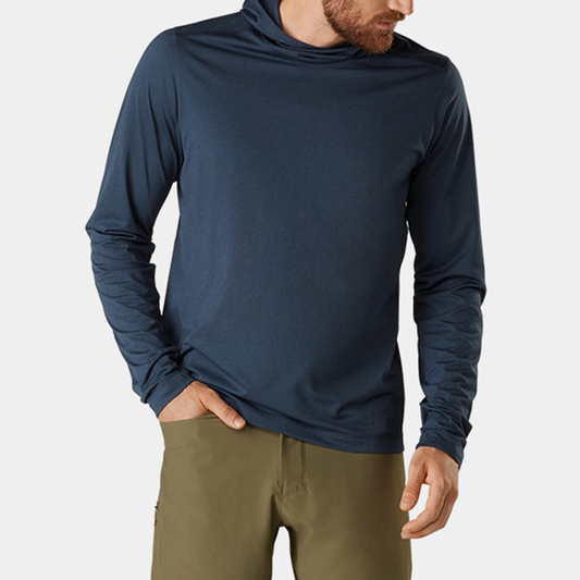 Custom Long Sleeve With Finger Ringing Light Weight Sport Golf Hoodies