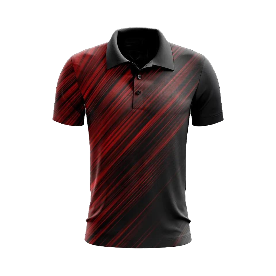 Premium 100% Cotton Golf Tshirts for Men Women Anti-Wrinkle Polyester Spandex Knitted for Polo Shirts Sports Sublimation Letter