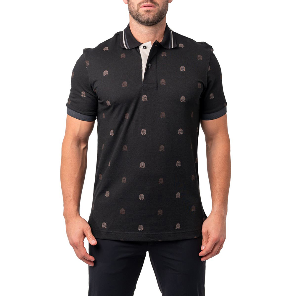 OEM High Quality 92% Polyester 8% Spandex Men's Synthetic Golf for Polo T-shirts Custom Design Logo & Personalised Sublimation