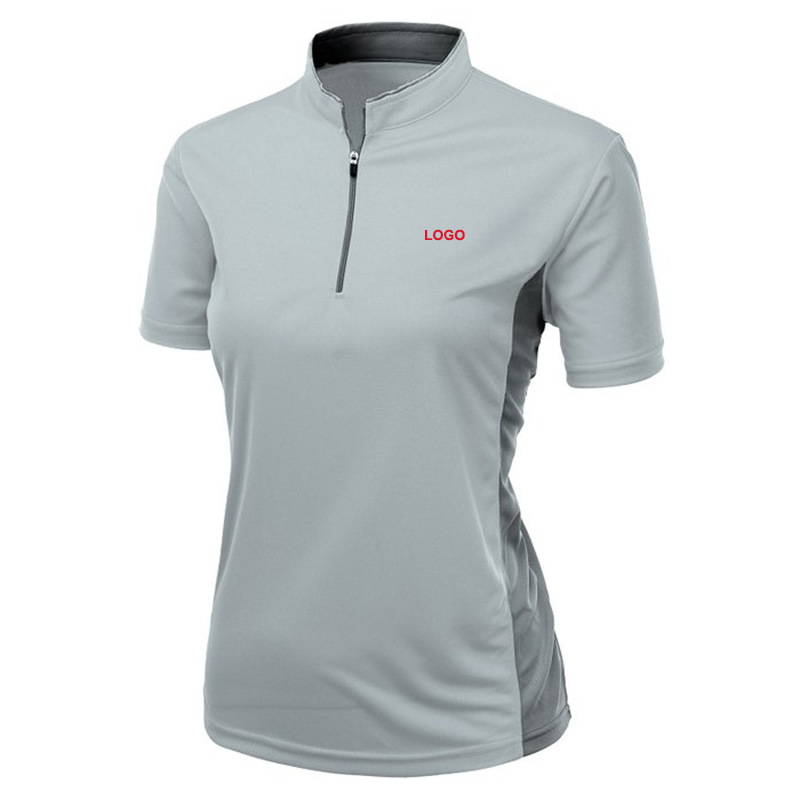 Custom LOGO Loose Breathable Golf Women Golf 1/4 Zip Pullover Quarter Zip Sun protection Athletic Wear Sweatshirt