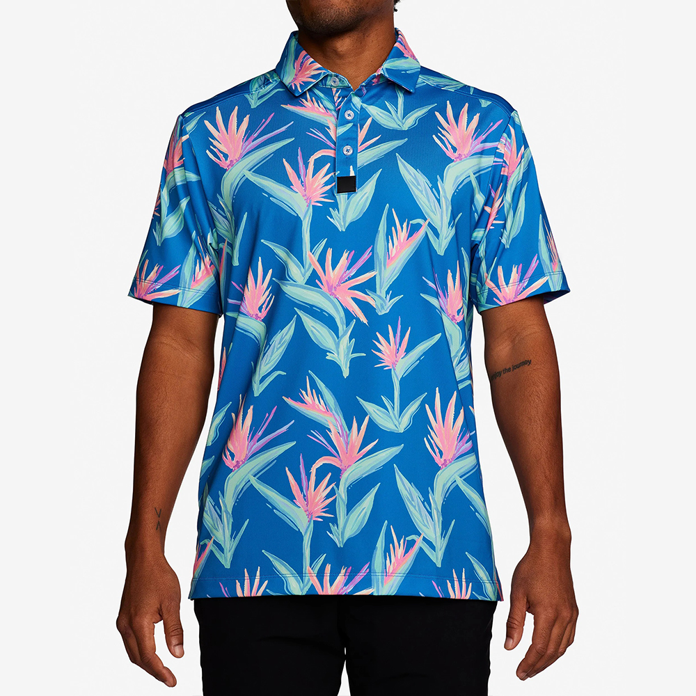 Men's Dry Fit Jersey Golf Shirt High Quality Custom Summer Short-Sleeved for Polo Printed Clothing Manufacturers Design