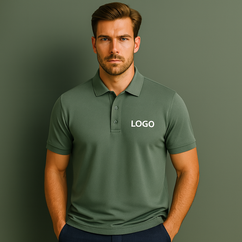 Customized logo Fashion Design Pattern Screen Print Short Sleeve Plus Size Athletic Golf Clothing Men Polo Shirts Manufacturer