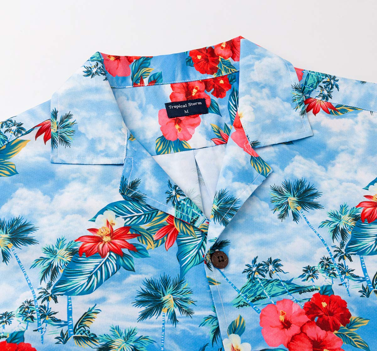 High Quality Design Custom Full Print Button Holiday Men's Shirt Short Fashion Camping Beach Shirt for Men
