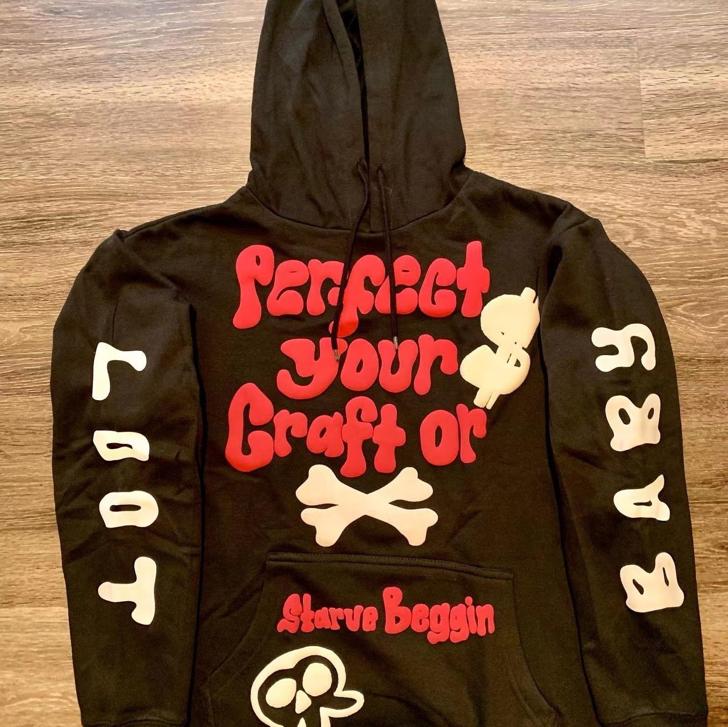 Custom logo Heavyweight Hoodie Puff Print With logo Men 3d Puff Printing Hoodie