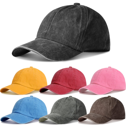 Wholesale factory-designed sports hats with custom logos for running, fitness and golf, men's baseball hats