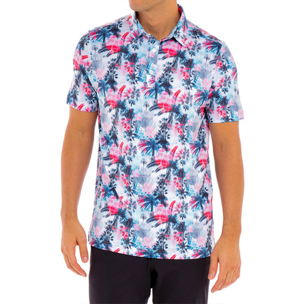 Custom Summer New Men's Hollow Short-sleeved Polo Shirt Ice Silk Breathable Business Fashion T-shirt Male Clothes Golf Wear