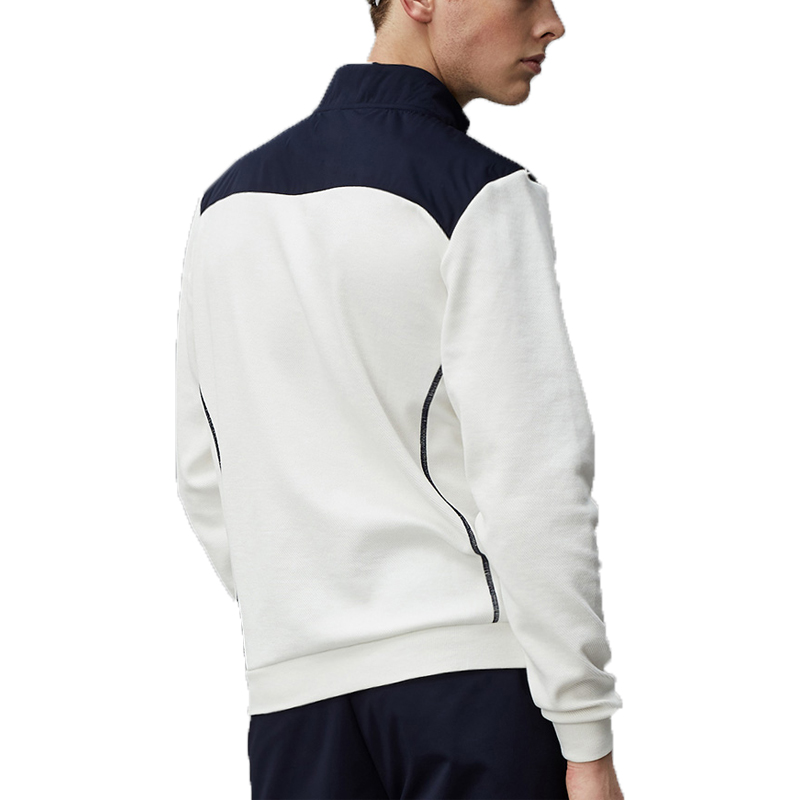 Custom Male Breathable 1/4 Zip Neck Golf Long Sleeves Stand Collar Sweatshirt Sport Wear Golf Pullover