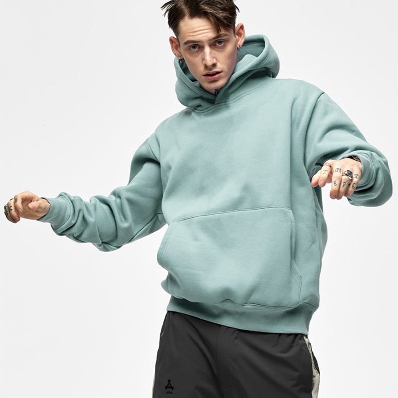 OEM ODM Casual Men Custom 200-600gsm Cotton Heavyweight Hoodies Fashion Sports Pullover Bulk Oversized Hoodies