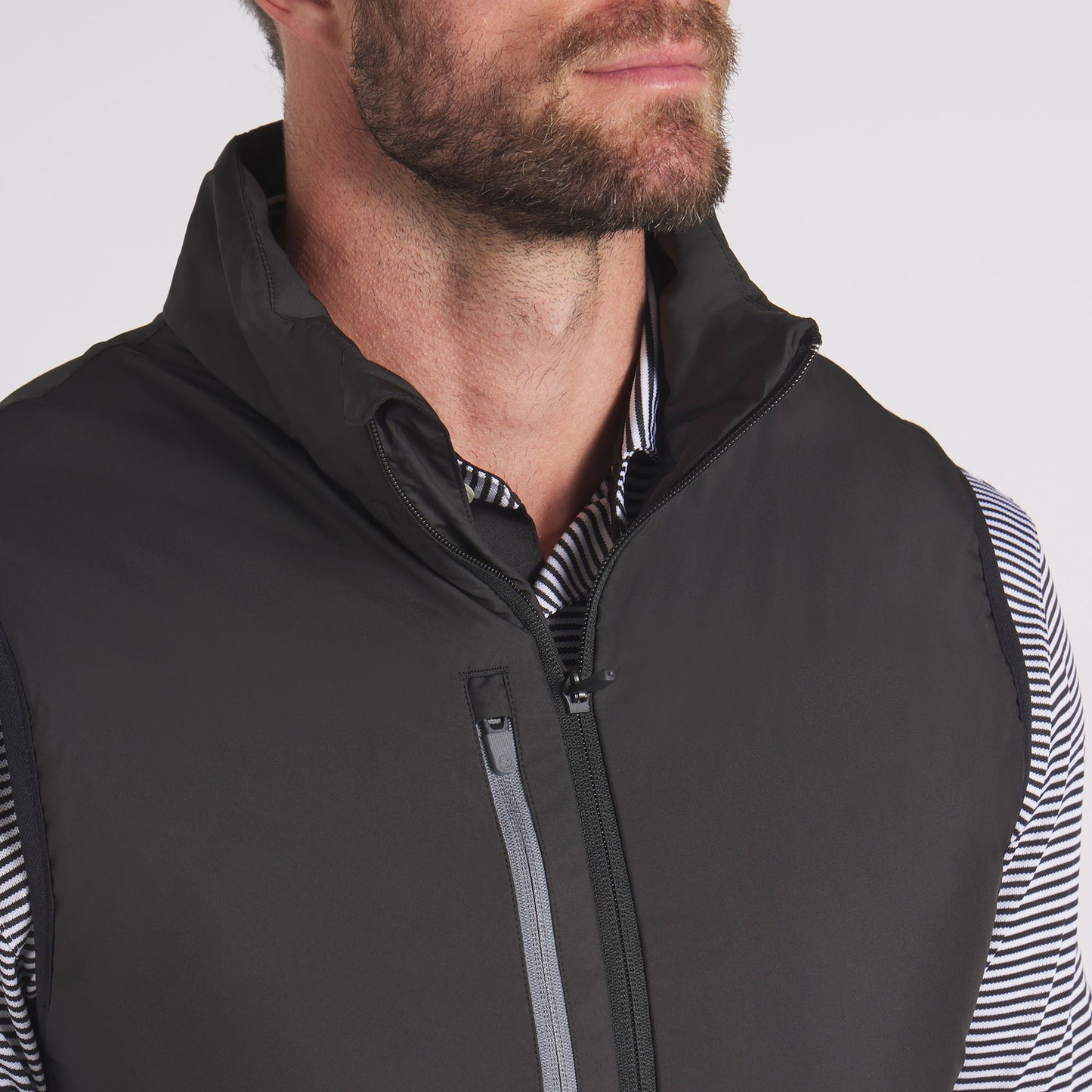 Men's lightweight quilted vests, breathable travel jackets, high-visibility casual sleeveless, high-quality canvas for winter