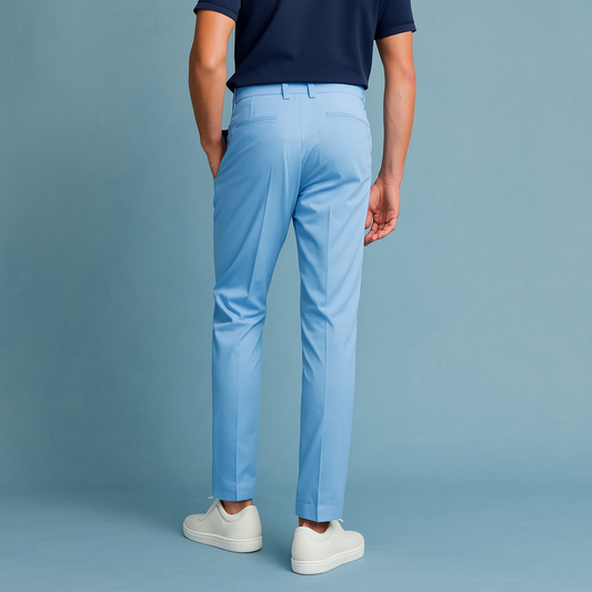 In 2023, OEM luxury customized clothing, high-quality body-hugging sports golf pants, jogging pants with elasticity and side pockets for golf pants
