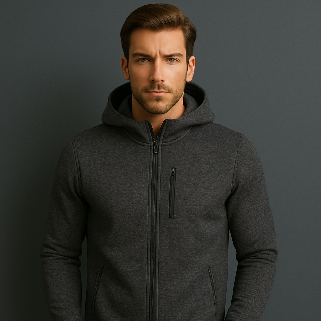 OEM Custom 2022 Men Hooded Zipper Sports Cardigan Stitching Long Sleeved Hoodies