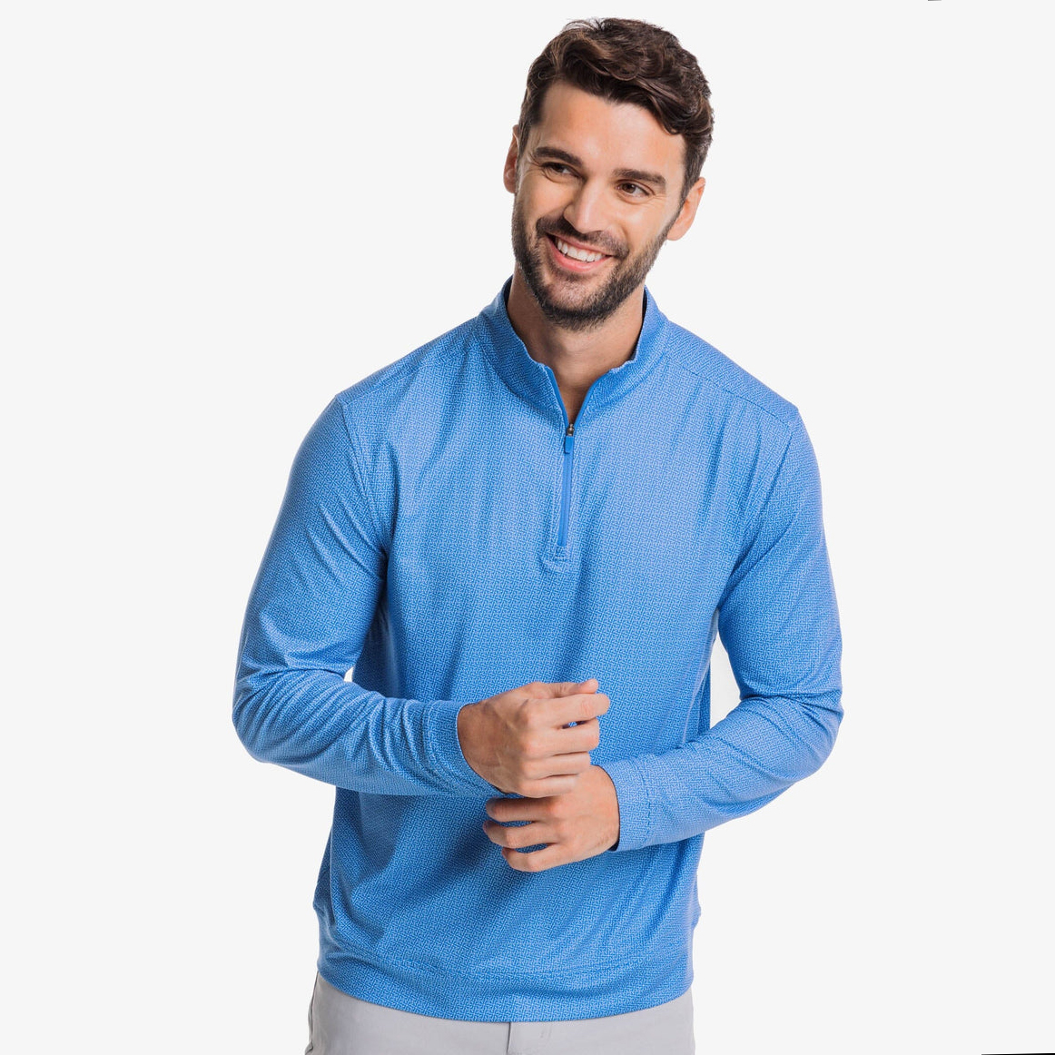 Men's Quarter Zip Lining Long Sleeve Pullover Sweatshirt Half Zipper Jogger Running Golf Shirts 1/4 Zip Pullover Casual