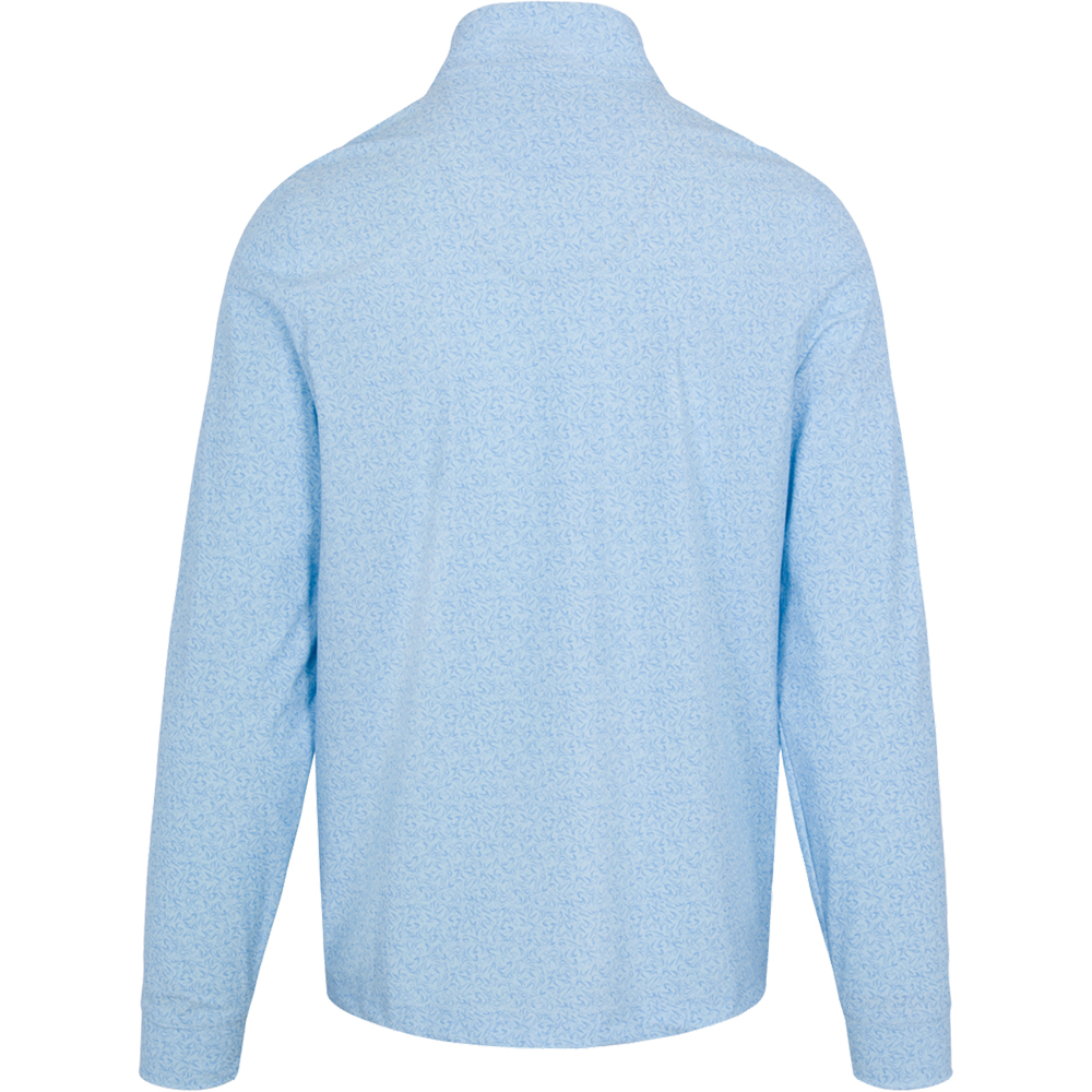 New Design Men's 4/1 Half Chest Zip-up Pullover Printed Men's Golf Outdoor Pullover