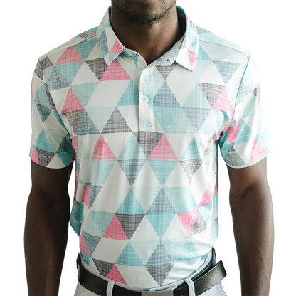 OEM/ODM Luxury Manufacturer Nylon Spandex Fashion Mens Custom Embroidered Polo Shirt Golf Clothes for Men