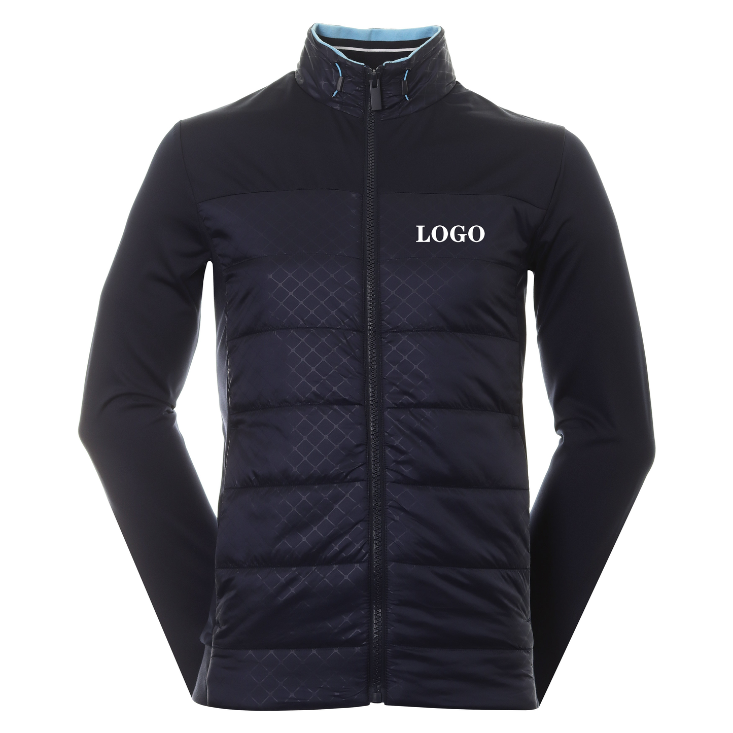 Oem Custom logo High Quality Performance Sport Athletic Casual Full Zip Lightweight Golf Mens Winter Jackets With Hoddie