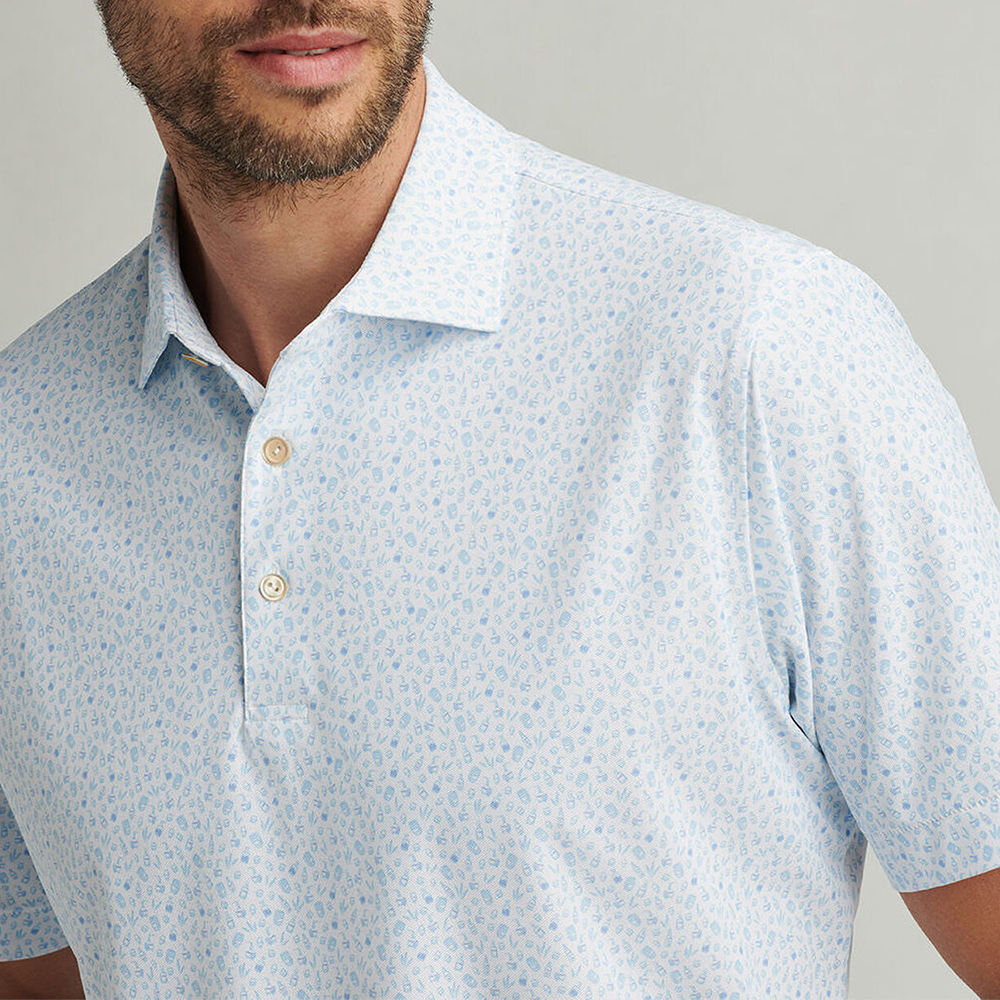 Dry Fit Polyester Sublimation Sports Golf t Shirt Clothing Manufacturers Custom Polyester Golf Polo Shirts
