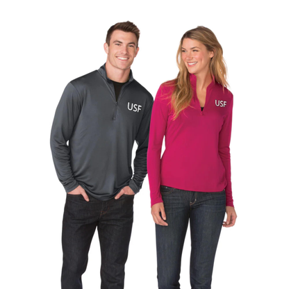 Custom Logo Patterns Multiple Colors Knitted High Quality Fabric Autumn High Quality Long Sleeve 1/4 Zip Unisex Golf Pullover