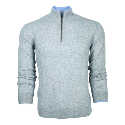 Custom Quarter Zip Pullover Knitted Fashion Men Clothes Knit Sweater Men Knitted Plus Size Men's Sweaters