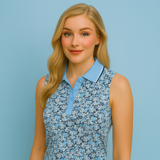 Customized high-quality milk silk quick-drying and figure-hugging women's T-shirts with sleeveless Polo shirt design, featuring a newly designed logo