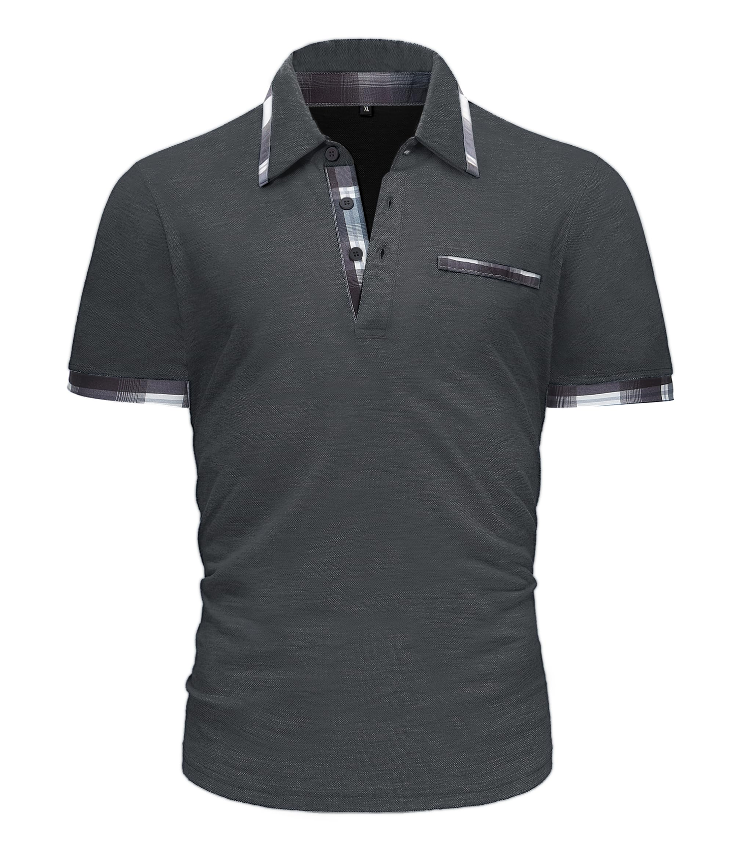 Custom Logo 65% Polyester 35% Cotton Quick Dry Breathable Plus Size Clothing Comfortable Compressed Design Men's Polo Shirt