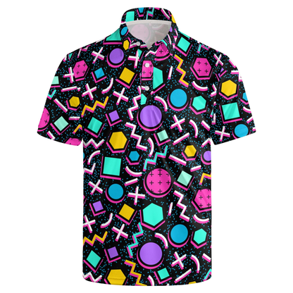 100% Polyester Heavy Weight Boxy Unisex for Polo Shirt with Custom Logo Cheap Golf Mens Luxury Solid Color Jerseys Printed