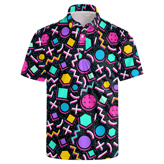 100% Polyester Heavy Weight Boxy Unisex for Polo Shirt with Custom Logo Cheap Golf Mens Luxury Solid Color Jerseys Printed