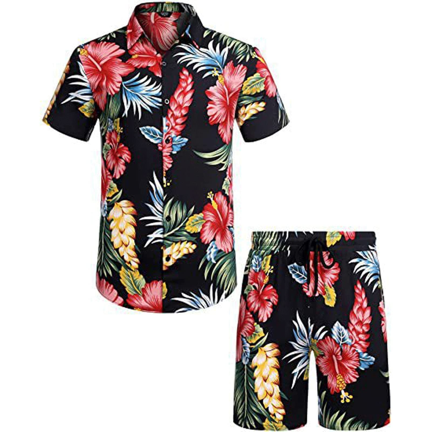 Custom logo Design Pattern Family Hawaiian Vacation Shirt Regular Casual Loose Summer Beach Shirt for Men