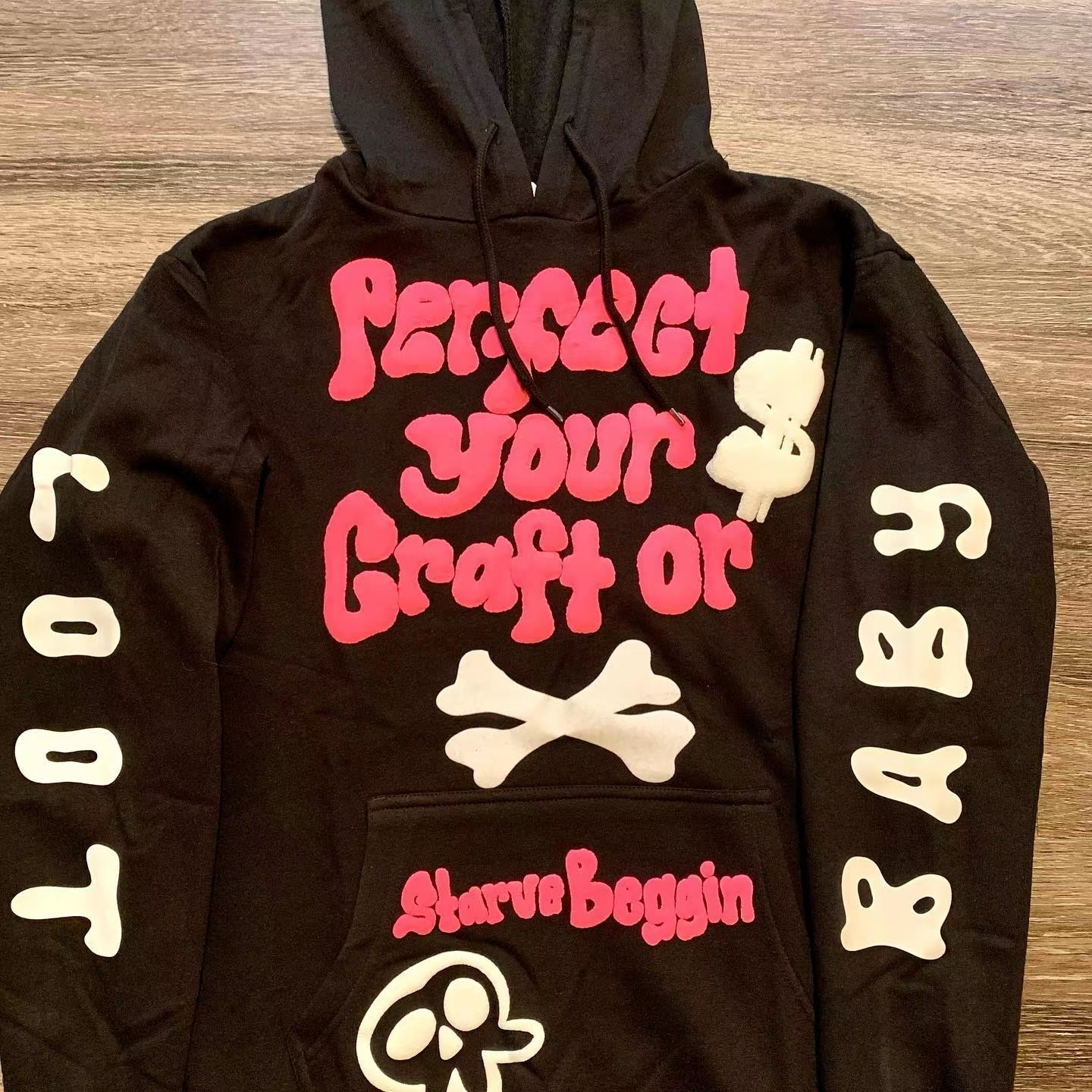 Custom logo Heavyweight Hoodie Puff Print With logo Men 3d Puff Printing Hoodie
