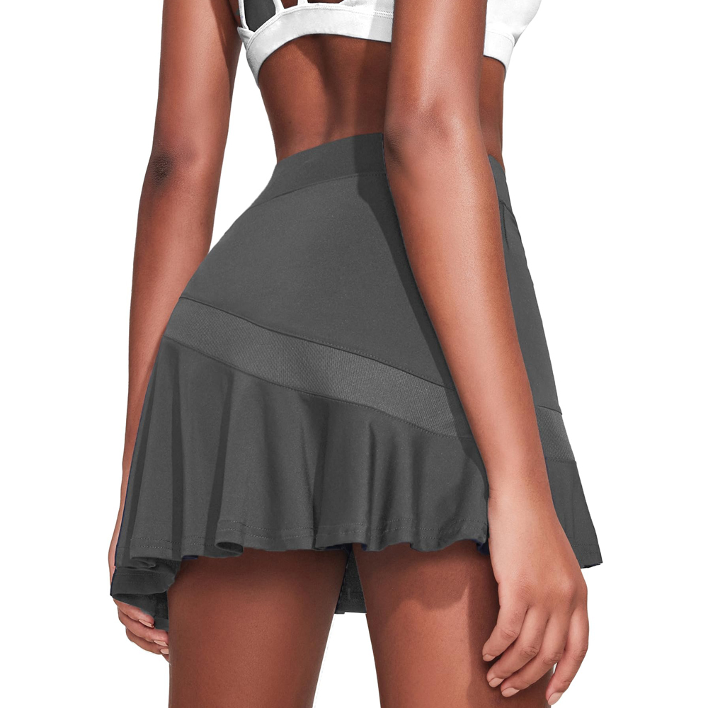 Custom-made high-quality sportswear with logo, which is quick-drying, breathable and suitable for running, fitness as well as women's high-waisted golf skirts