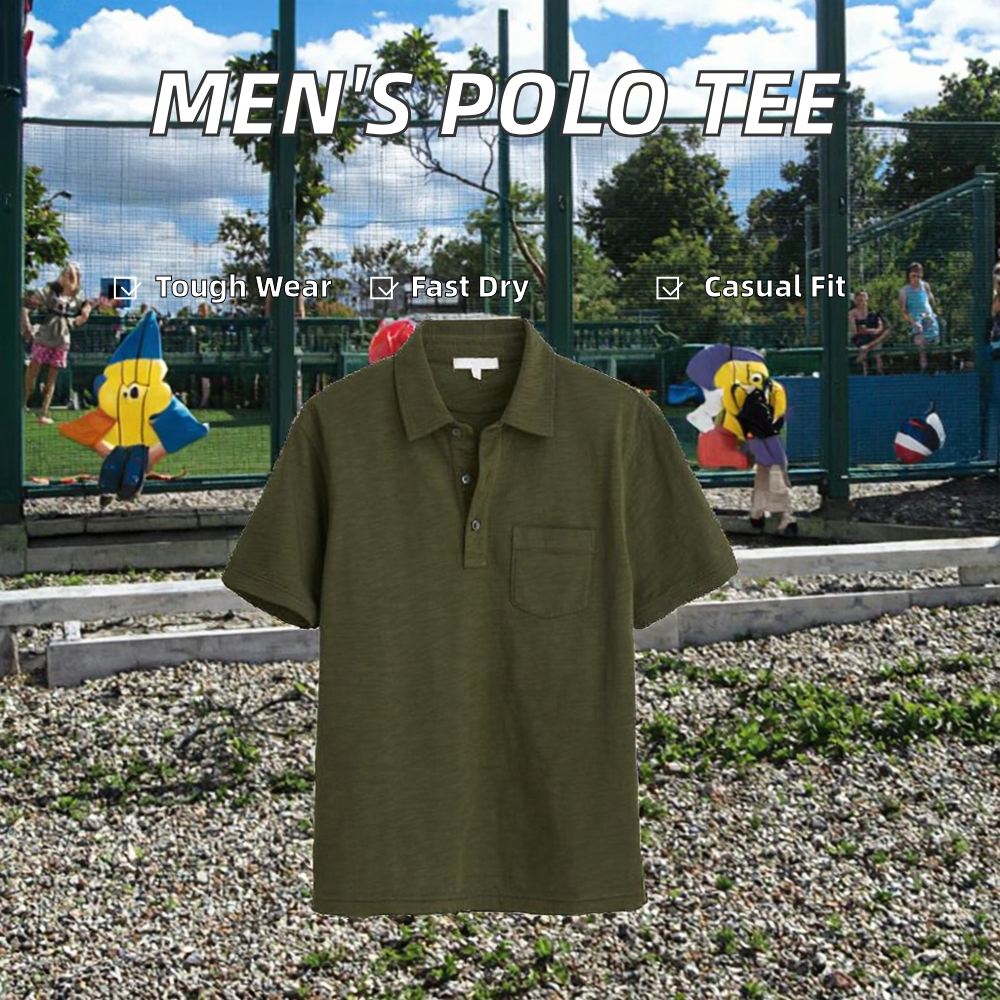 Wholesale High Quality Blank Golf Polo T-shirt Customized Embroidered Logo Unisex Plain Cotton Business Custom Men's Polo Shirts